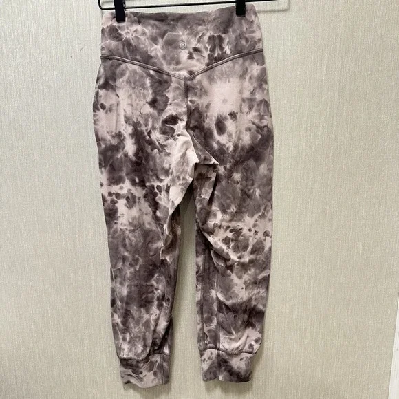 lululemon align jogger crop 23" Diamond Dye Mink Bery Lunar Rock Shadow Grey 4 - Picture 6 of 9
